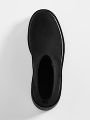 Simply Be Black Extra Wide Fit Ankle Classic Flat Chelsea Boots - Image 3 of 3