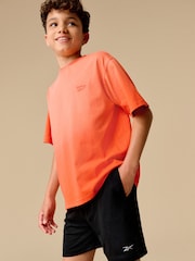 Reebok Boys Oversized 100% Cotton Logo T-Shirt - Image 1 of 10