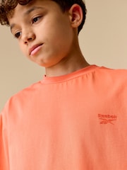 Reebok Boys Oversized 100% Cotton Logo T-Shirt - Image 4 of 10