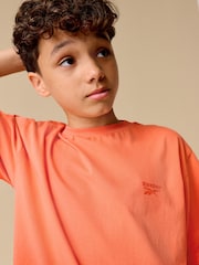 Reebok Boys Oversized 100% Cotton Logo T-Shirt - Image 5 of 10
