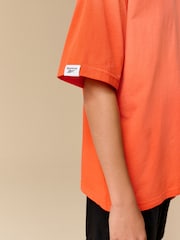 Reebok Boys Oversized 100% Cotton Logo T-Shirt - Image 6 of 10