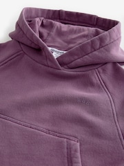 Reebok Girls Oversized 100% Cotton Cropped Hoodie - Image 10 of 11