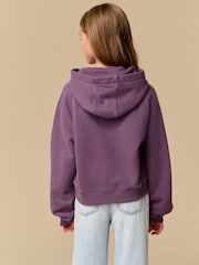 Reebok Girls Oversized 100% Cotton Cropped Hoodie - Image 2 of 11