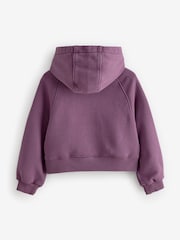 Reebok Girls Oversized 100% Cotton Cropped Hoodie - Image 8 of 11