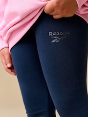 Reebok Girls Pink Graphic Sweatshirt And Leggings Set - Image 6 of 9