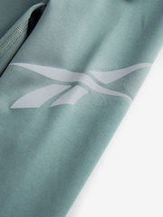 Reebok Girls Khaki Green High Waist Performance Leggings - Image 7 of 8