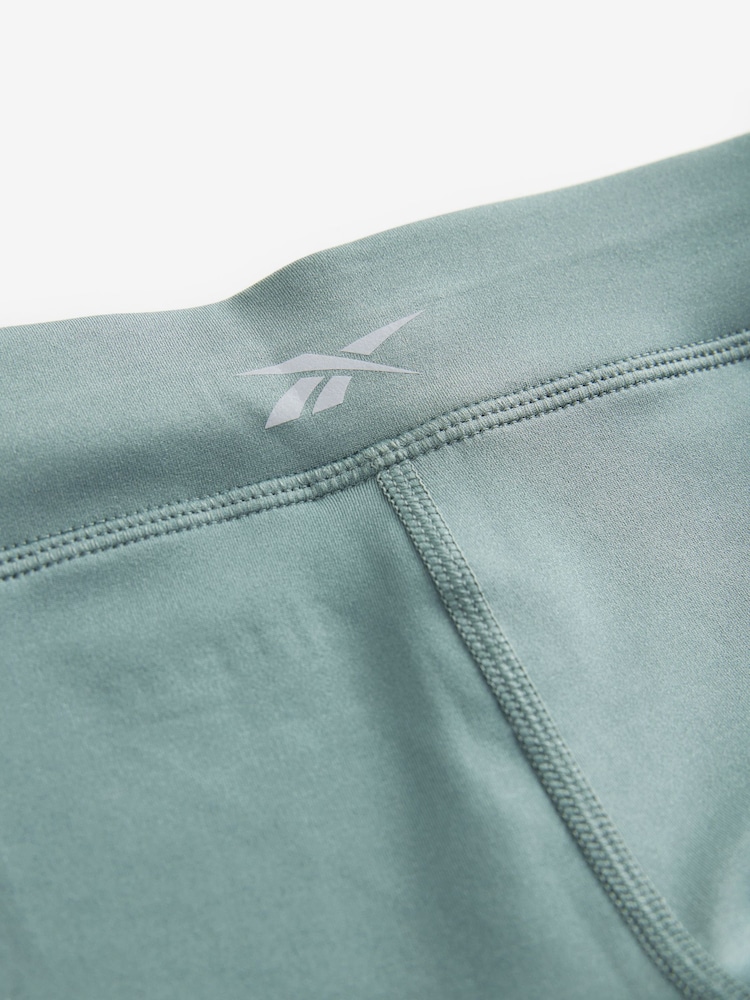 Reebok Girls Khaki Green High Waist Performance Leggings - Image 8 of 8