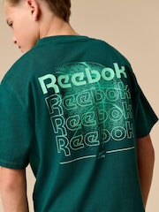 Reebok Boys Oversized 100% Cotton Graphic T-Shirt - Image 3 of 4