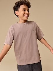 Reebok Boys Oversized 100% Cotton Logo T-Shirt - Image 1 of 9