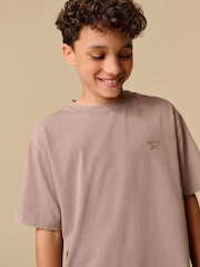 Reebok Boys Oversized 100% Cotton Logo T-Shirt - Image 4 of 9
