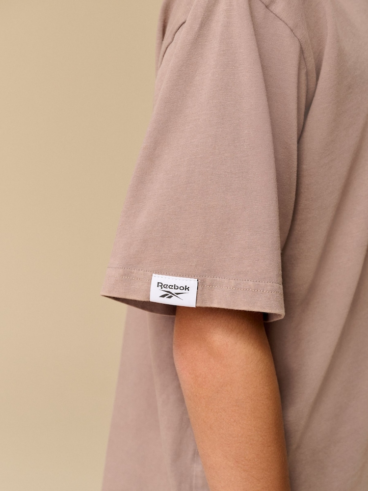 Reebok Boys Oversized 100% Cotton Logo T-Shirt - Image 5 of 9