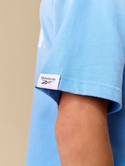 Reebok Boys Oversized 100% Cotton Logo T-Shirt - Image 4 of 8