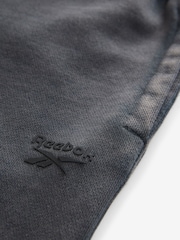 Reebok Boys Washed Logo 100% Cotton Black Joggers - Image 8 of 8