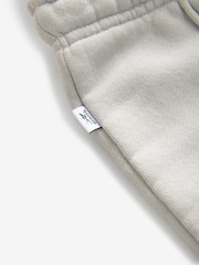 Reebok Girls Washed Light Blue 100% Cotton Wide Leg Joggers - Image 10 of 10