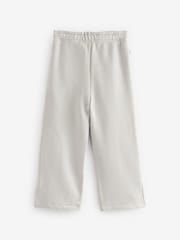 Reebok Girls Washed Light Blue 100% Cotton Wide Leg Joggers - Image 8 of 10