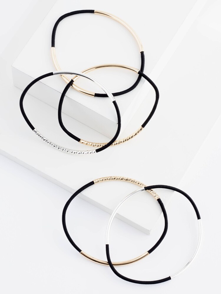 Gold Tone Bar Cord Bracelet - Image 1 of 2