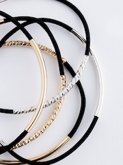 Gold Tone Bar Cord Bracelet - Image 2 of 2