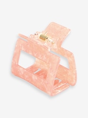 Pink Resin Hair Claw Clip - Image 4 of 4