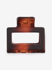 Tortoiseshell Brown Resin Hair Claw Clip - Image 1 of 3