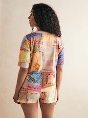 Never Fully Dressed kurzes Pyjama-Set aus 100 % Baumwoll-Jersey - Bild 2 von 10