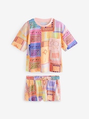 Never Fully Dressed kurzes Pyjama-Set aus 100 % Baumwoll-Jersey - Bild 7 von 10