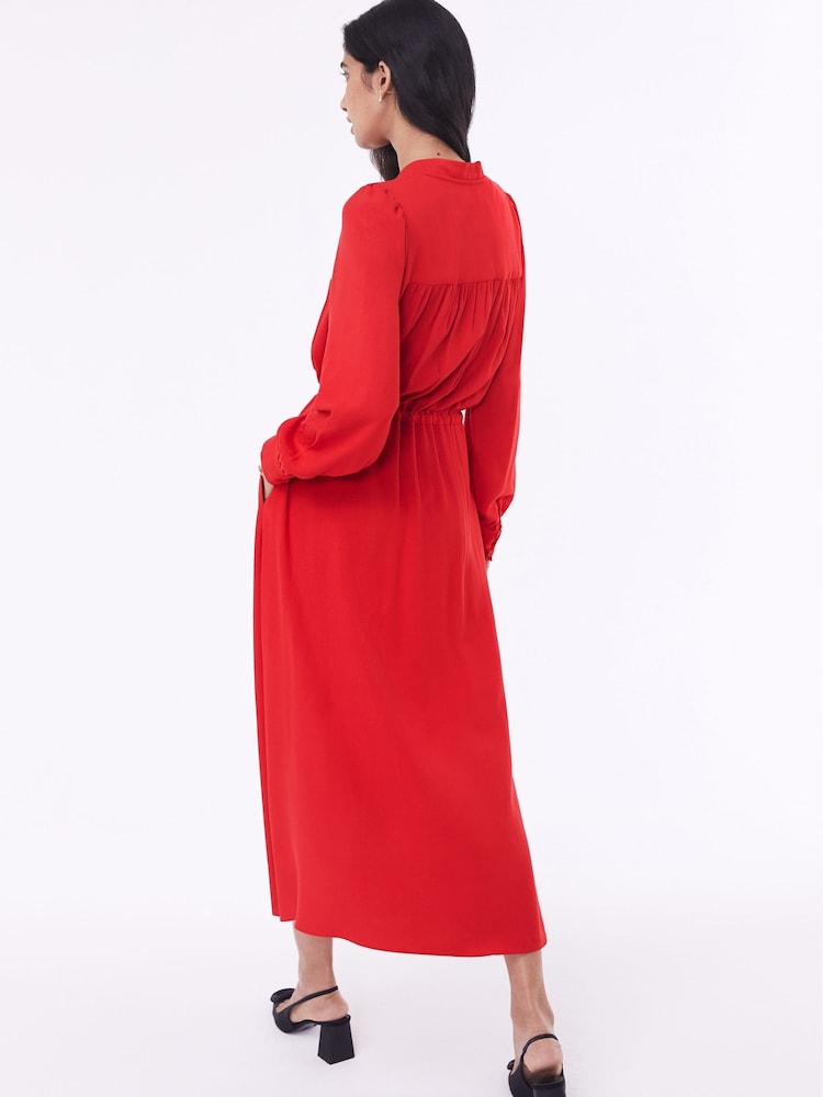 Baukjen Red Ania Dress with Lenzing™ Ecovero™ - Image 2 of 5