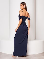 Драпированным кружевным платье макси Lipsy - Image 2 of 4