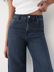 Inky Blue Hourglass Wide Leg Jeans - Image 6 of 9