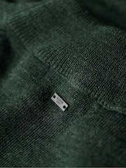 Superdry Green Merino Knit Dress - Image 6 of 7