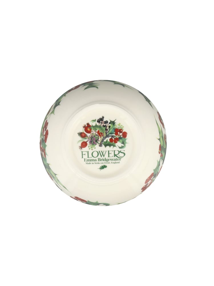 Emma Bridgewater Cream Holly Medium Old Bowl - Image 4 of 4