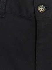 River Island Black Boys Smart Chino 100% Cotton Trousers - Image 4 of 4