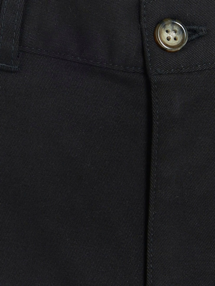 River Island Black Boys Smart Chino 100% Cotton Trousers - Image 4 of 4