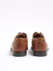River Island Brown Boys Tan Point Shoes - Image 3 of 5