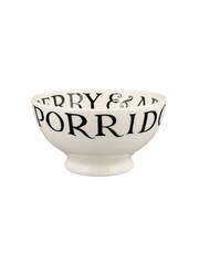 Emma Bridgewater Cream Black Toast French Bowl - Image 2 of 5