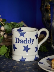 Emma Bridgewater modra Star Daddy 1/2 Pint vrč - Slika 1 iz 5