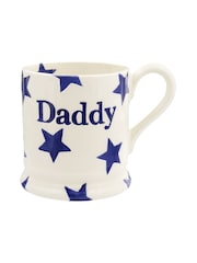 Emma Bridgewater modra Star Daddy 1/2 Pint vrč - Slika 2 iz 5