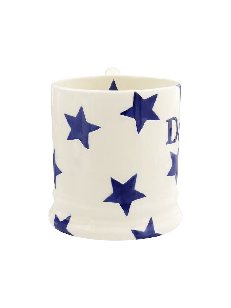 Emma Bridgewater modra Star Daddy 1/2 Pint vrč - Slika 5 iz 5