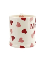 Emma Bridgewater Pink Hearts Mummy 1/2 Pint Mug - Imagem 5 de 5