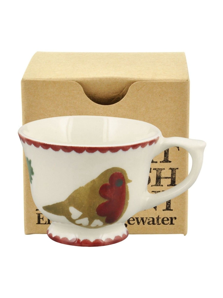 Emma Bridgewater Cream Christmas Joy Tiny Teacup - Image 1 of 4