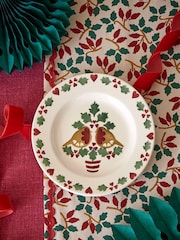 Emma Bridgewater Cream Christmas Joy Tree 6 1/2 Inch Plate - Image 1 of 2