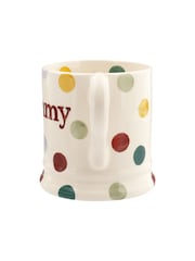 Emma Bridgewater Cream Polka Dot Mummy 1/2 Pint Mug - Image 3 of 5