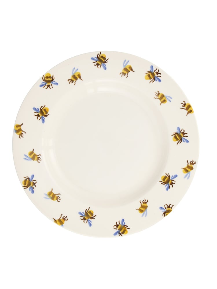 Emma Bridgewater Cream Bumblebee 10.5 Inch Plate - Image 2 of 2