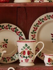 Emma Bridgewater Cream Christmas Joy Cocoa Mug - Image 1 of 5