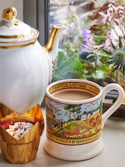 Emma Bridgewater Cream King & Countryman 1/2 Pint Mug - Image 1 of 5
