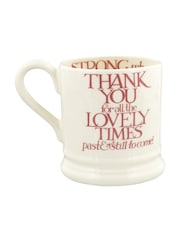 Emma Bridgewater Cream Pink Toast Soul Sisters 1/2 Pint Mug - Image 4 of 5