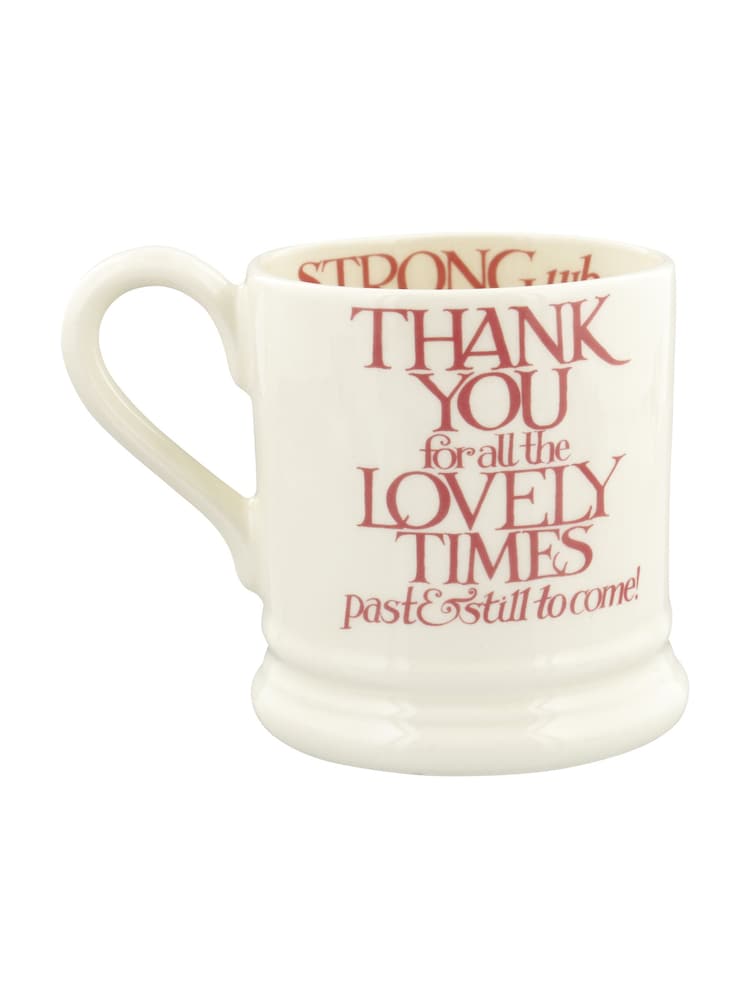 Emma Bridgewater Cream Pink Toast Soul Sisters 1/2 Pint Mug - Image 4 of 5