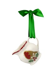 Emma Bridgewater Cream Christmas Joy Tiny Jug Boxed - Image 2 of 4