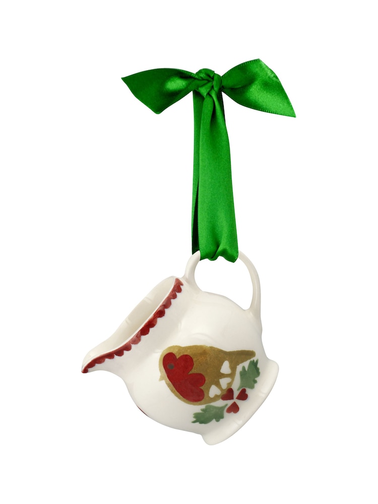Emma Bridgewater Cream Christmas Joy Tiny Jug Boxed - Image 2 of 4