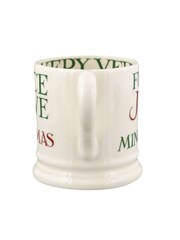 Emma Bridgewater Cream Christmas Toast and Marmalade Peace and Love Mug - Image 3 of 5