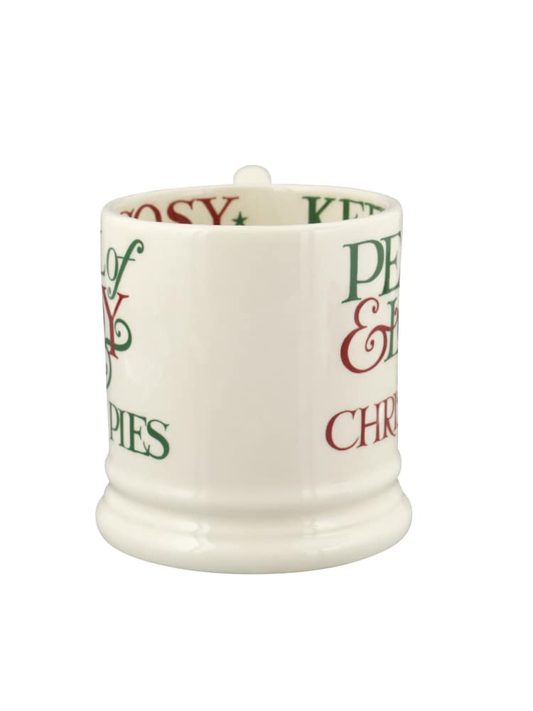 Emma Bridgewater Cream Christmas Toast and Marmalade Peace and Love Mug - Image 5 of 5